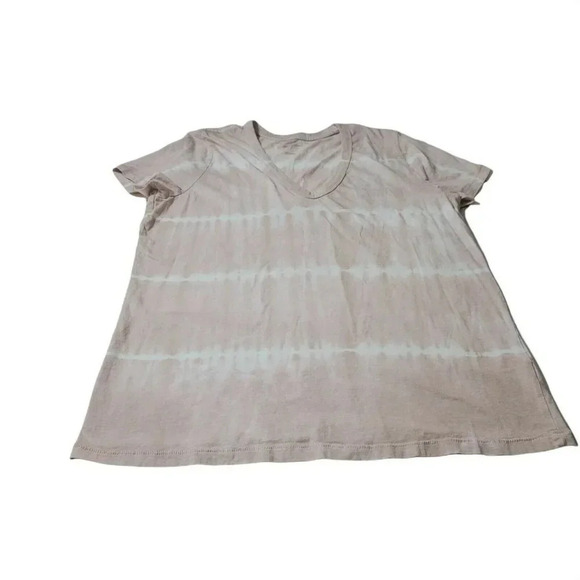Universal Thread Short Sleeve Shirt V-Neck Tee Tie-Dye Top Size L Women's - Picture 5 of 5